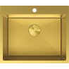 Mexen Solix nerezový drez 1-komorový 600 x 500 mm, zlatý HC - 6408601000-55HC
