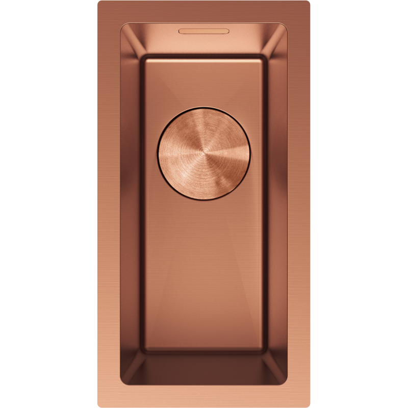 Mexen Trixo nerezový drez 1-komorový 230 x 440 mm, meď - 6411221000-65