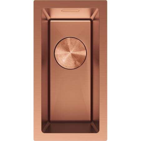 Mexen Trixo nerezový drez 1-komorový 230 x 440 mm, meď - 6411221000-65