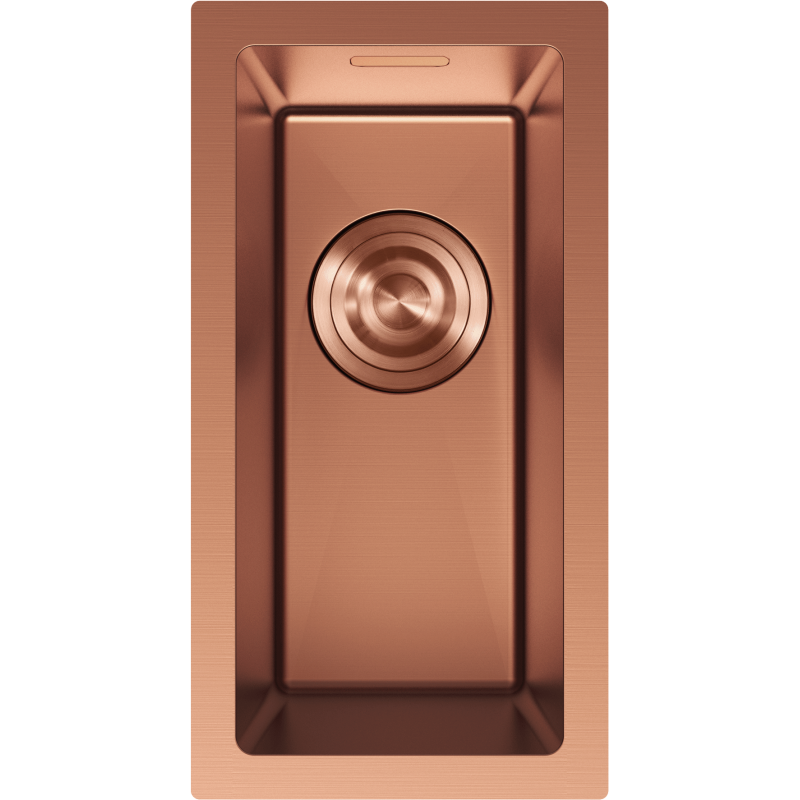 Mexen Trixo nerezový drez 1-komorový 230 x 440 mm, meď - 6411221000-65