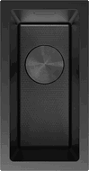 Mexen Trixo oceľový drez 1-komorový 230 x 440 mm, čierny HC - 6411221000-70HC