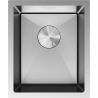 Mexen Trixo nerezový jednokomorový drez 370 x 440 mm, inox - 6412371000-01