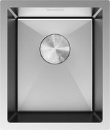 Mexen Trixo nerezový kuchynský drez 1-komorový 370 x 440 mm, inox - 6412371000-01