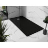 Mexen Stone+ kompozitná obdĺžniková sprchová vanička 160 x 70 cm, čierna - 44707016