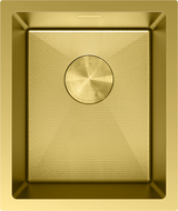 Mexen Trixo nerezový drez 1-komorový 370 x 440 mm, zlatý HC - 6412371000-55HC