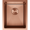 Mexen Trixo nerezový drez 1-komorový 370 x 440 mm, meď HC - 6412371000-65HC