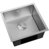 Mexen Trixo nerezový drez 1-komorový 440 x 440 mm, inox - 6413441000-01