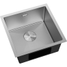 Mexen Trixo nerezový drez s jednou komorou 440 x 440 mm, inox HC - 6413441000-01HC