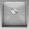 Mexen Trixo nerezový drez s jednou komorou 440 x 440 mm, inox HC - 6413441000-01HC