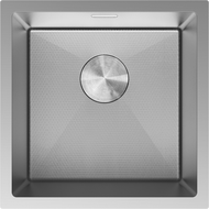 Mexen Trixo nerezový drez s jednou komorou 440 x 440 mm, inox HC - 6413441000-01HC