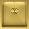 Mexen Trixo oceľový kuchynský drez 1-komorový 440 x 440 mm, zlatý - 6413441000-55