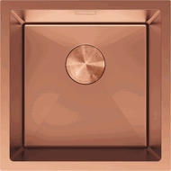 Mexen Trixo nerezový kuchynský drez 1-komorový 440 x 440 mm, medený - 6413441000-65