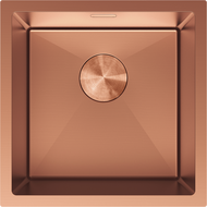 Mexen Trixo oceľový drez 1-komorový 440 x 440 mm, meď - 6413441000-65