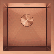 Mexen Trixo oceľový drez 1-komorový 440 x 440 mm, meď HC - 6413441000-65HC