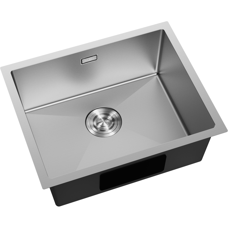 Mexen Trixo nerezový kuchynský drez 1-komorový 540 x 440 mm, inox - 6414541000-01