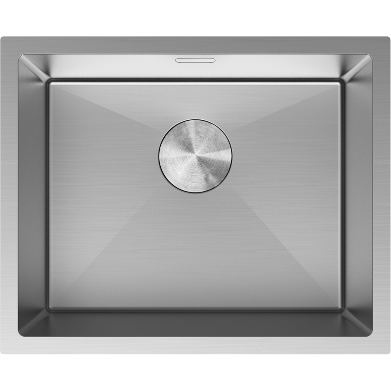 Mexen Trixo nerezový kuchynský drez 1-komorový 540 x 440 mm, inox - 6414541000-01