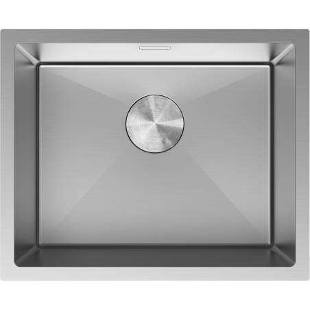 Mexen Trixo nerezový drez 1-komorový 540 x 440 mm, inox - 6414541000-01