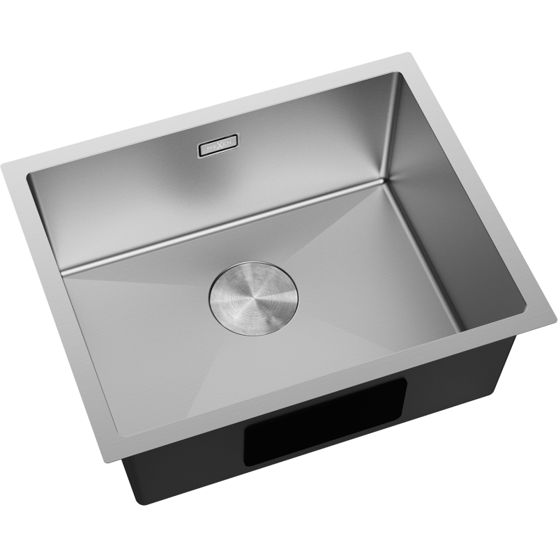 Mexen Trixo nerezový kuchynský drez 1-komorový 540 x 440 mm, inox - 6414541000-01