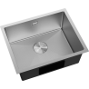 Mexen Trixo kuchynský drez z nerezovej ocele 1-komorový 540 x 440 mm, inox HC - 6414541000-01HC