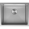 Mexen Trixo kuchynský drez z nerezovej ocele 1-komorový 540 x 440 mm, inox HC - 6414541000-01HC