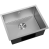 Mexen Trixo kuchynský drez z nerezovej ocele 1-komorový 540 x 440 mm, inox HC - 6414541000-01HC