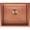 Mexen Trixo oceľový drez 1-komorový 540 x 440 mm, meď HC - 6414541000-65HC