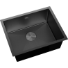 Mexen Trixo nerezový kuchynský drez 1-komorový 540 x 440 mm, čierny HC - 6414541000-70HC