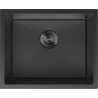 Mexen Trixo nerezový kuchynský drez 1-komorový 540 x 440 mm, čierny HC - 6414541000-70HC