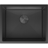 Mexen Trixo nerezový kuchynský drez 1-komorový 540 x 440 mm, čierny HC - 6414541000-70HC