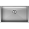 Mexen Trixo drez nerezový 1-komorový 750 x 440 mm, inox - 6415751000-01