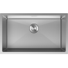 Mexen Trixo oceľový drez s jednou komorou 750 x 440 mm, inox - 6415751000-01