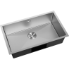Mexen Trixo oceľový drez s jednou komorou 750 x 440 mm, inox - 6415751000-01