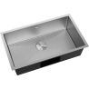 Mexen Trixo nerezový drez 1-komorový 750 x 440 mm, inox HC - 6415751000-01HC