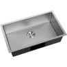 Mexen Trixo nerezový drez 1-komorový 750 x 440 mm, inox HC - 6415751000-01HC