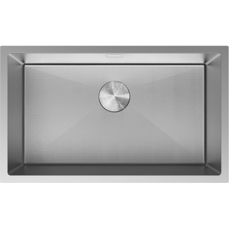 Mexen Trixo nerezový jednokomorový drez 750 x 440 mm, inox HC - 6415751000-01HC