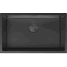 Mexen Trixo nerezový drez 1-komorový 750 x 440 mm, čierny - 6415751000-70