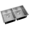 Mexen Binox nerezový drezu 2-komorový 800 x 450 mm, inox - 6421802000-01