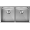 Mexen Binox nerezový drezu 2-komorový 800 x 450 mm, inox - 6421802000-01