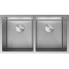 Mexen Binox nerezový dvojkomorový drez 800 x 450 mm, inox HC - 6421802000-01HC