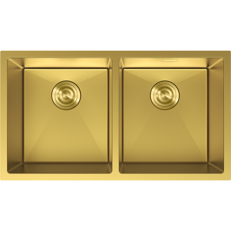 Mexen Binox dvojkomorový oceľový drez 800 x 450 mm, zlatý - 6421802000-55