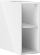 Mexen Box-A otvorená skrinka s policou 20 cm, biely lesk - 91AX2-0200-470-0-00