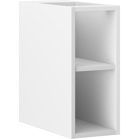 Mexen Box-A otvorená skrinka s policou 20 cm, biela matná - 91AX2-0200-470-0-01