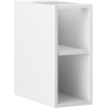 Mexen Box-A otvorená skrinka s policou 20 cm, biela matná - 91AX2-0200-470-0-01