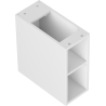 Mexen Box-A otvorená skrinka s policou 20 cm, biela matná - 91AX2-0200-470-0-01