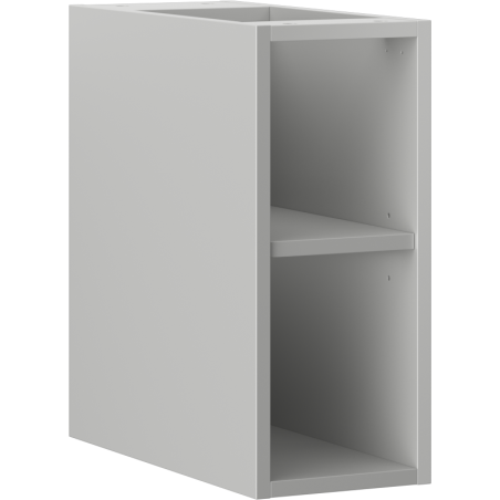 Mexen Box-A otvorená skrinka s policou 20 cm, sivá matná - 91AX2-0200-470-0-62