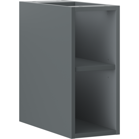 Mexen Box-A otvorená skrinka s policou 20 cm, grafit mat - 91AX2-0200-470-0-66