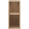Mexen Box-A otvorená skrinka s policou 20 cm, dub - 91AX2-0200-470-0-81