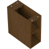 Mexen Box-A otvorená skrinka s policou 20 cm, orech - 91AX2-0200-470-0-86