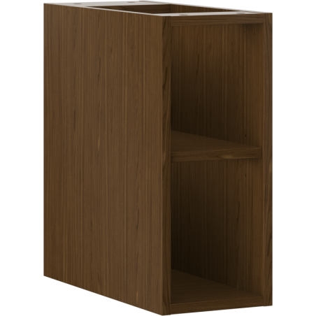 Mexen Box-A otvorená skrinka s policou 20 cm, orech - 91AX2-0200-470-0-86