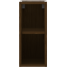 Mexen Box-A otvorená skrinka s policou 20 cm, orech - 91AX2-0200-470-0-86